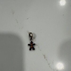 Pandora Silver Gingerbread Man